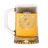 Family Crest Beer Mug, Engraved Coat Of Arms Mug (Set