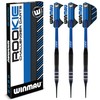 WINMAU Rookie Blue Softip (Plastic Tips) Brass Darts Set |