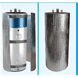 Reflective Water Heater Jacket Insulation Fits 30 Gallon Tank R Value 6 (Tape)