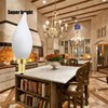 Duoled E12 Dimmable Candelabra Bulb 2700k Warm White Candle Light