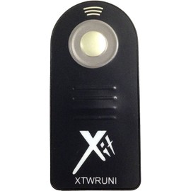 Xit XTWRUNI Wireless Universal Remote Control for Canon/Nikon/Sony/Olympus and Pentax DSLR Cameras (Black)