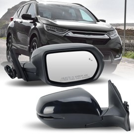 MOFOAP Passenger Side Mirror For 2017-2022 Honda CRV Side Mirror with BSD Heated Turn Signal