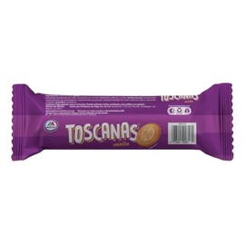 Maribel Toscana Galletas Dulces Vainilla 135g sin Relleno Crujientes Tradicionales Tipo Tapa para Snack Lonchera Cafe Leche Te Postre Oficina Escolar 