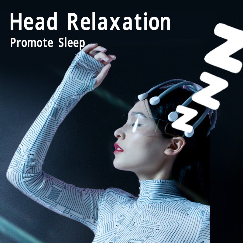 Electric Scalp Massager 5 Modes 10 Gears Meridian Dredging Stress
