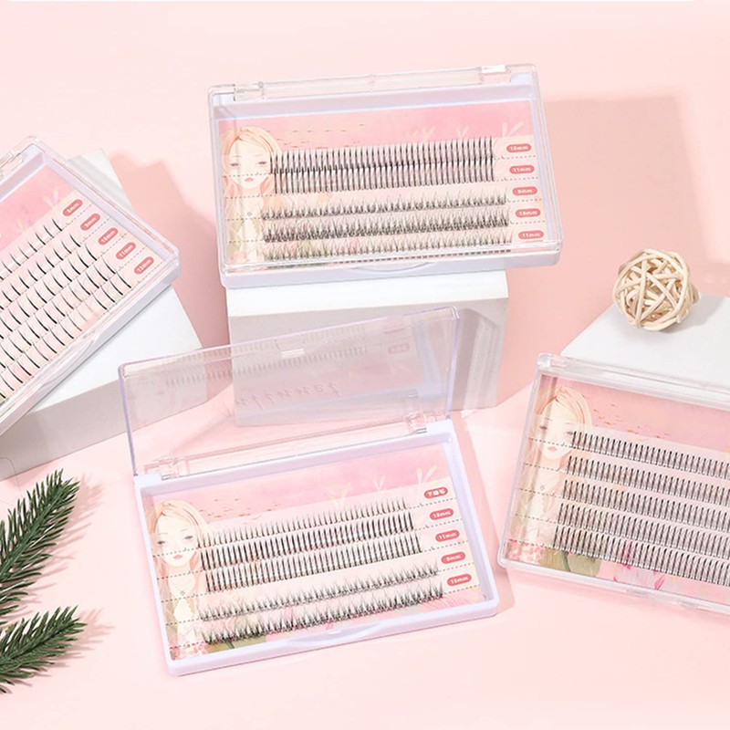 YOVOY Partial False Eyelashes, Natural, Popular, Partial False Eyelashes, Point