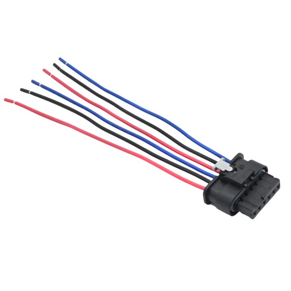 Ollanoos 6 Pin Rear Tail Light Connector Prewired Plug, Tail