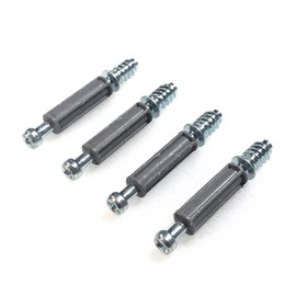 ReplacementScrews Cam Lock Screws Compatible with IKEA Part 118331 (Billy, BRIMNES, HEMNES, MALM) (Pack of 4)