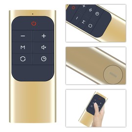 TCNOUMT Replacement Remote Control Compatible with Dreo General SerialTower Fan & Space Heater DR-HTF001 DR-HSH002- Gold (Please note: Your original remote must match the one shown in the main image)