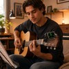 Clip-On Guitar Tuner Metronome for Music Practice – 3-in-1 LCD
