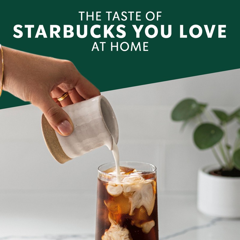 Starbucks Cold Brew Coffee Concentrate, Signature Black, 100% Arabica, Multi-Serve