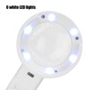Desktop Handheld LED Magnifier 7X USB Battery Powered Reading Magnifying