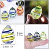 HDCRYSTALGIFTS Crystal Eggs Easter Eggs Handmade Tiny Eggs Decorative Home
