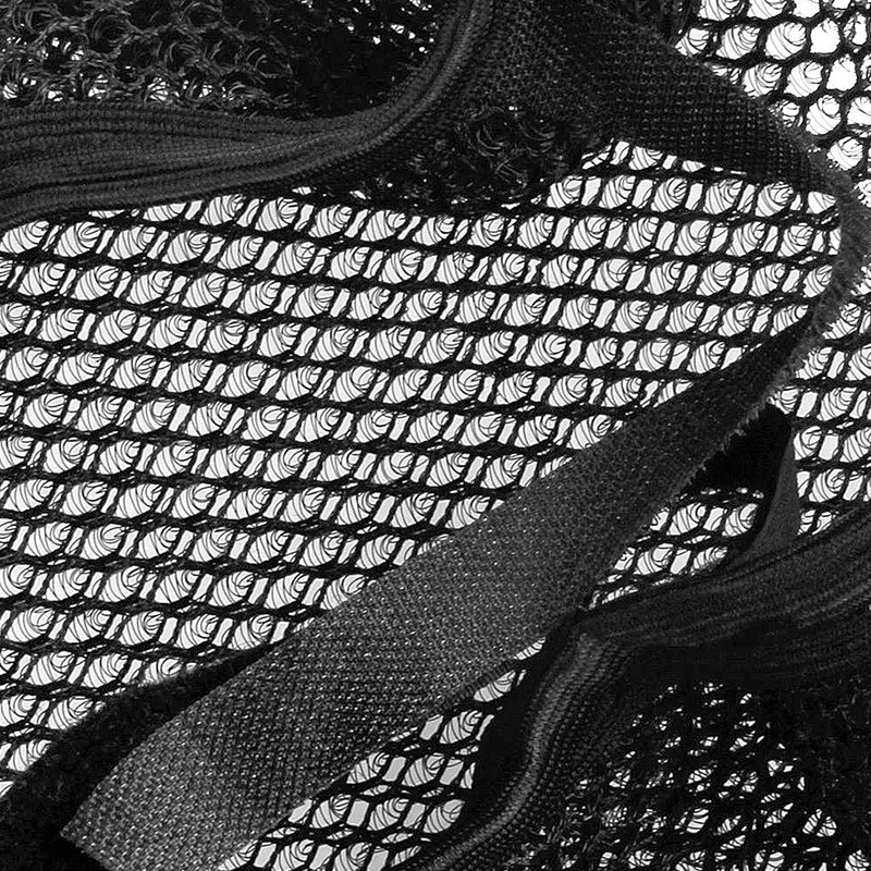 sourcing map XXL Black Motorcycle Net Mesh Seat Full Cover