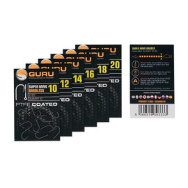 Guru Super MWG Barbless Eyed PTFE Coated 16