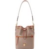 Dooney & Bourke Handbag, Pebble Grain Drawstring - Brown