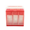 Bandage Box Bandage Box Container, Red with White Center