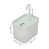 1.5L Cat Water Fountain Automatic Low Noise Pet Drinking Fountain