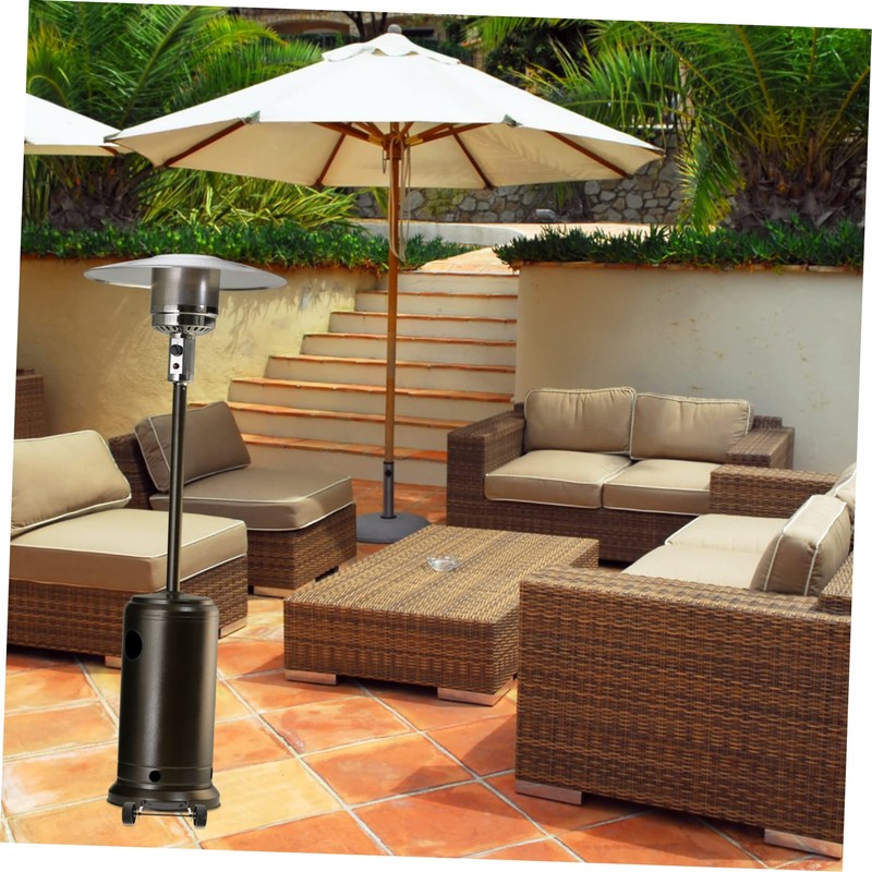 Outanaya Patio Heater Wheel Kit Universal Replacement for Outdoor Gas