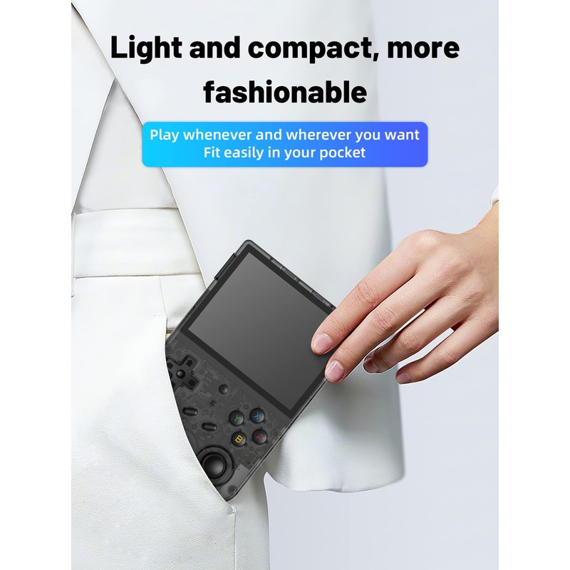 RG353VS Handheld Game Console 3.5 Inch IPS Screen 640*480 High