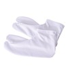Amemari Stretch Tabi Socks, White, F Size, White, Women's, Solid,
