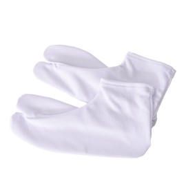 Amemari Stretch Tabi Socks, White, F Size, White, Women's, Solid, Elastic Mouth, No Falls, Unisex, One Size Fits Most, Japanese Accessories, Non-Slip, Tabi Cover, Rain Protection, Can Be Worn Like