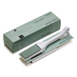 Suehiro Handy stone SKG-48 Handheld sharpening stone [Anyone Foolproof Whetstone] #220, #1000 made in Japan. [Japan ver. (No English manual)]