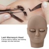 Eyelash Mannequin Head Double Laryer Eyelash Extension Removable Eyelids Makeup