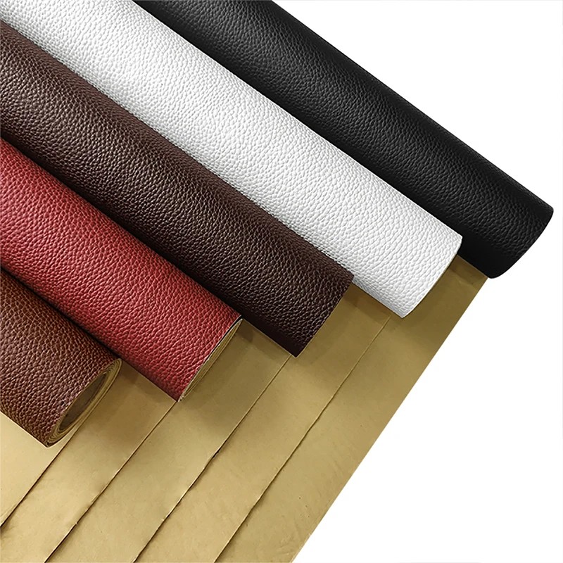30*135cm Litchi Grain Synthetic Leather Custom Leather Embossing Designer Embossed