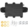 IP68 Waterproof Junction Box, 2 Way Cable Connector, External Junction