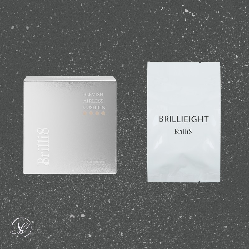 Brillieight cushion refill, refill + 1 puff / 브릴리에잇 쿠션