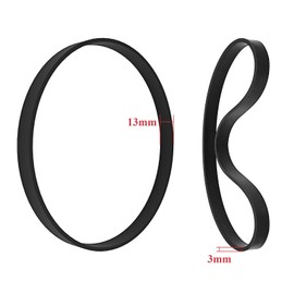 Aiyraa Scheppach Band Saw Rubber Ring for 8 Inch Woodworking Band Saw, Compatible with HBS20 Replacement Parts (8 inches, 205 mm, Black) Pack of 2