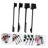 Mikinona 4-in-1 Hairline Combs Double-headed Makeup Brow Brush Kit for