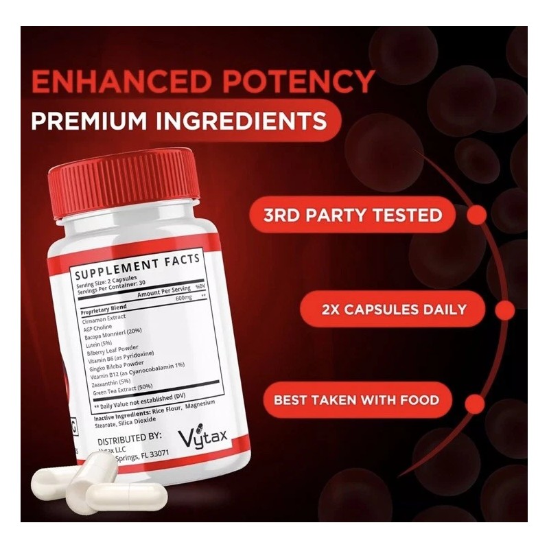 Vytax 1/27 Sugar Sync Glyco Optimizer Maximum Strength Glycogen Supplement