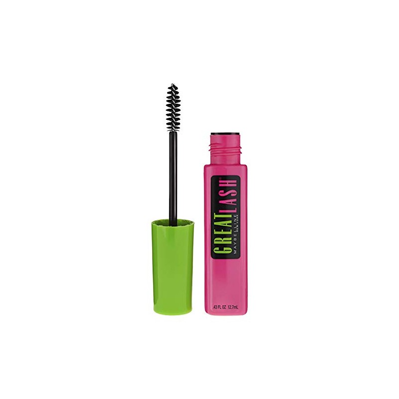 Maybelline Makeup Great Lash Waterproof Mascara, Brownish Black Waterproof Mascara,