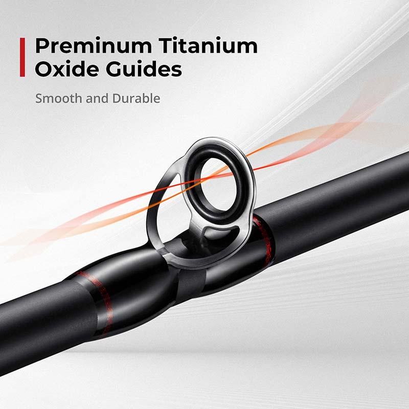 Piscifun® Torrent Casting Rod Two Pieces - Color: Torrent-Medium-6'9"