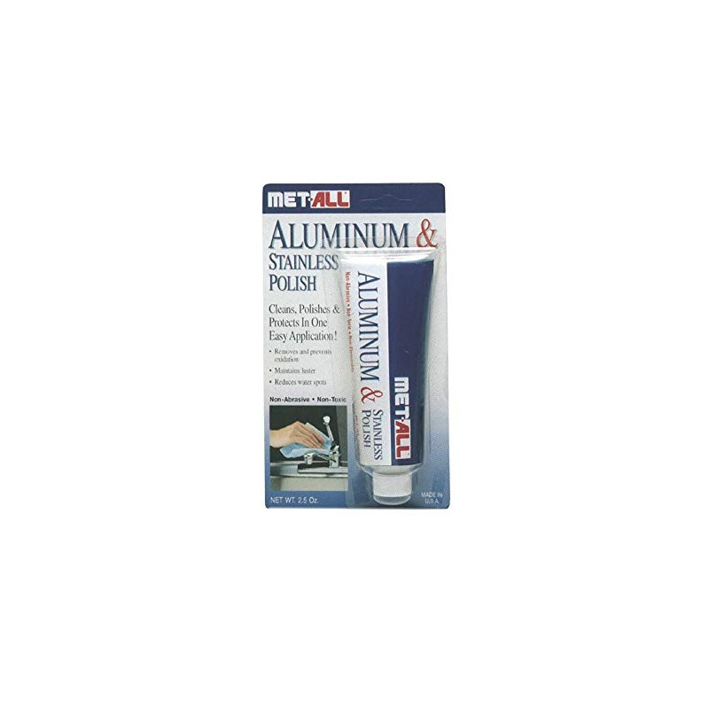 MET-ALL Industries - Aluminum & Stainless Steel Polish - 2.5oz