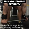 Flexi Muscles Weight Lifting Hooks (Pair) - Heavy-Duty Wrist Straps