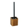 WENKO Serro Stand Toilet Brush with Stainless Steel Handle and