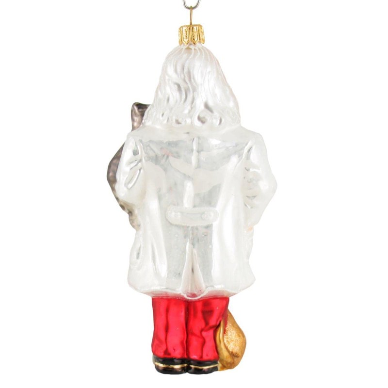 440s Christmas Tree Hanger Vet Santa