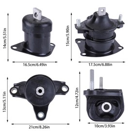 IKASEFU 4X Engine Motor & Trans Mount Set Compatible for 2009-2014 Acura TL 3.5L 3.7L AUTO