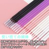 VitalBloom ロングマイクロブラシ 100本 マイクロ綿棒 使い捨てマイクロスティック 化粧道具 (ピンク)