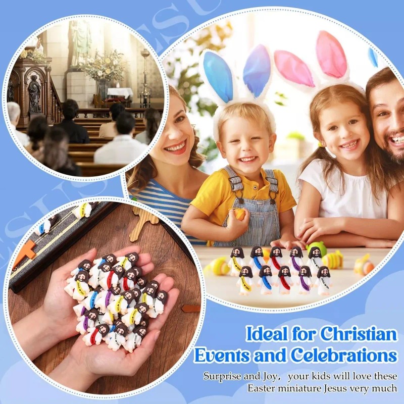 Jesús Jesucristo Figuras Juguete Coleccionables 50pcs