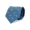[COLORATA] Carolata Dinosaur Ancient Biological Pattern Necktie (100% Silk /