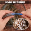 Gisafai 6 Pcs Shrimp Peeler Plastic Deveiner Cleaner Tool for