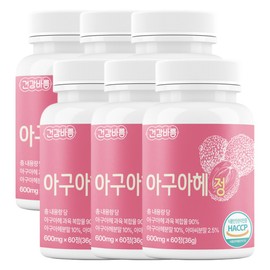 Health Barum Aguaje 600mg 60 tablets (6) / 건강바름 아구아헤 정 600mg 60정 6개