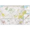 MapSherpa: Pennsylvania State Wall Map - Large - 32 x