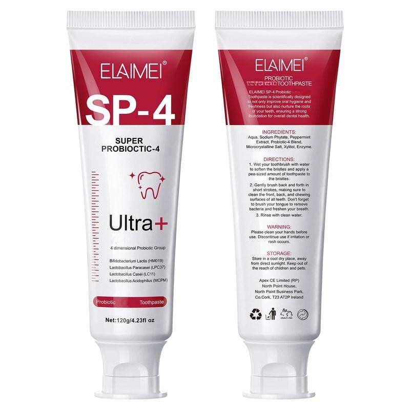 Elaimei SP-4 Toothpaste Advanced Oral Care, Long-lasting Fresh Breath, Perfect