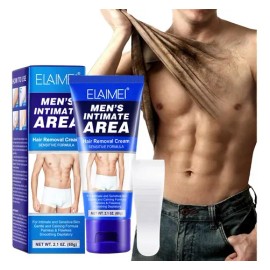 Crema Depilatoria Íntima Hombre Todo Cuerpo Espátula