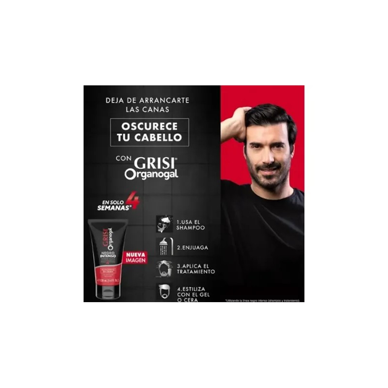 2 Tratamiento En Crema Organogal Negro Intenso 130ml