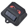 2pcs Animal Repeller Red LED Strobe Lights Waterproof Design Solar